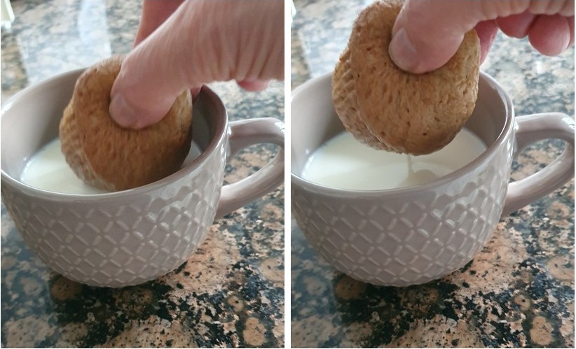 imagen Como una madalena en la leche